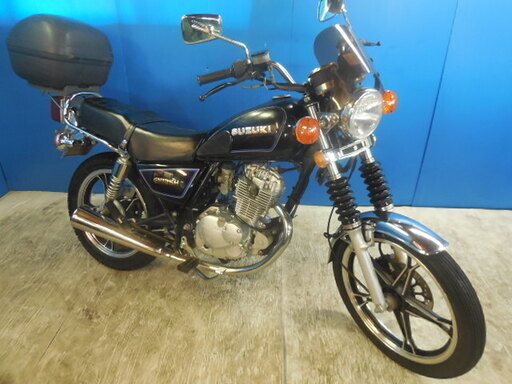 SUZUKI GN125H 黒 スプリングキャンペーン 諸経費無し 消費者還元店 点検済み 当日渡し可 自賠責加入で乗れます 横浜 都筑 宮前