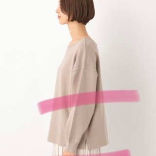 新品　LEPSIMニットグレージュFの画像