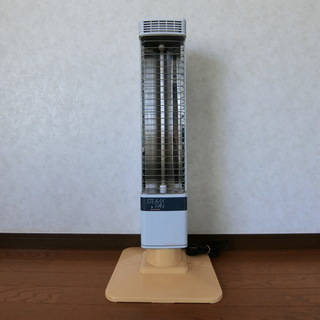 スリムファンヒーター　トヨクニ製 400W×400W 加湿機能付き　