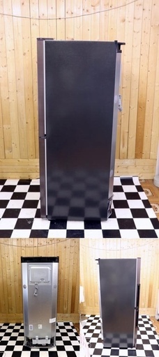 冷蔵庫　SHARP SJ-PD28E-T 2019年製　280L　2ドア　ブラウン　美品　プラズマクラスター　キッチン　料理　住まい