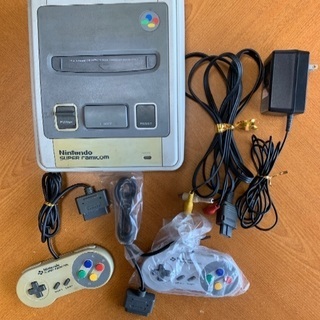 スーパーファミコン　本体セット・カセット
