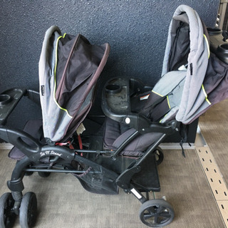 2人乗り バギー ベビーカー シットアンドスタンドの画像