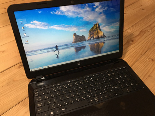 値下げしました HP 15-g034-au win10　すぐに使えます。
