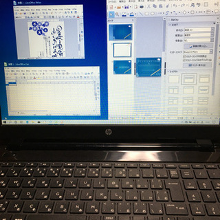 値下げしました HP 15-g034-au win10　すぐに使えます。の画像