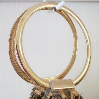 美品✨ ストロー素材の手提げbag(値下げ⤵️)の画像