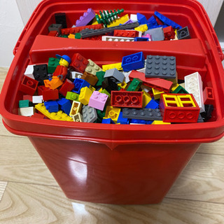 レゴ　赤バケツにいっぱい　大量　LEGO
