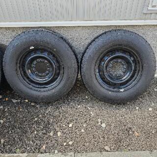 195/80R15 107/105L LT　夏タイヤ 4本　15インチ　ハイエース キャラバン