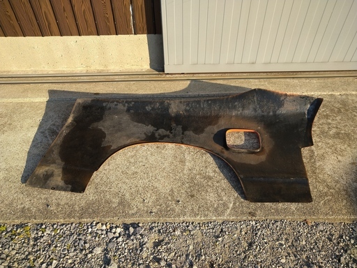 【値下げ交渉可】180sx 社外リアワイドフェンダー 左右セット　オレンジ