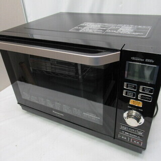 JAKN1126/オーブンレンジ/前開き/ブラック/コンパクト/フラット/1000W/パナソニック/Panasonic/NE-MS262/中古品/