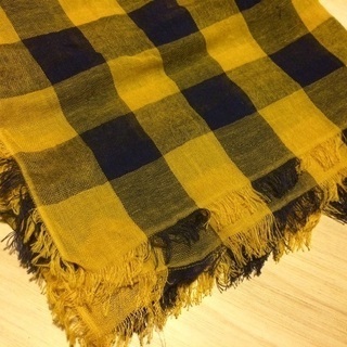 【値下げ！】ガーゼ生地 大判ストール 正方形 未使用保管品 マス...