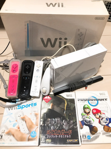 【すぐ遊べる！】Wii本体・ソフト3本