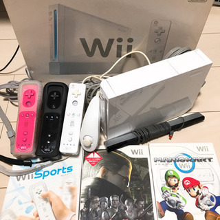 【すぐ遊べる！】Wii本体・ソフト3本