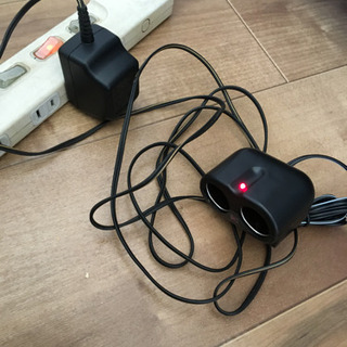 部屋で車の電装品使えます