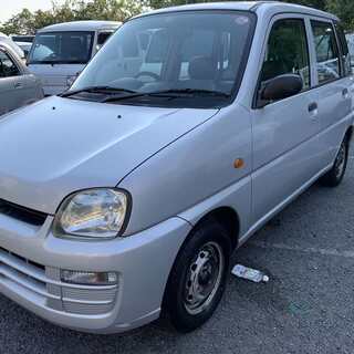 コミコミ　6万円：H14年　長い車検　スバル　プレオ　45000KM 　MT　マニュアル　令和3年3月29日まで　：下取り可能の画像