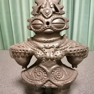 遮光器土偶（青森）大サイズ ！置物 インテリア