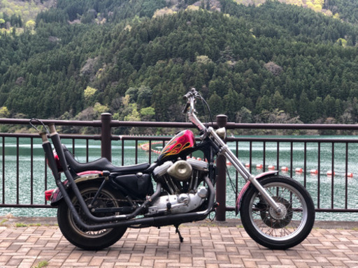 ハーレーダビットソン　スポーツスター883 キャブ車　チョッパー