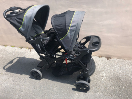 二人乗りベビーカー！