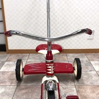 激安値引き中‼️【福岡市城南区東油山】ほぼ新品　あまり乗る事なく押し入れ保管 玩具 遊具 おもちゃ 大人気 可愛い  三輪車  アンティーク風　コンランショップで購入の画像