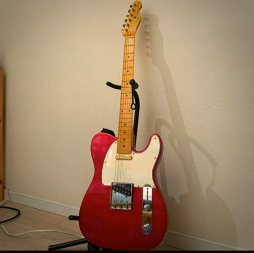 エドワーズ  テレキャスター  ギター　赤