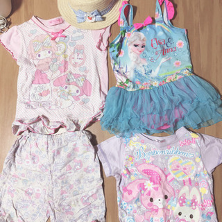 女の子　洋服　水着　カーディガン　120サイズ