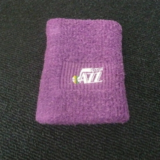 ユタジャズ　リストバンド　UTAR JAZZ  バスケットボール...