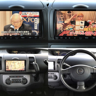 残車検1年半以上！令和3年12月迄！タントカスタム ！地デジ・DVD対応HDDナビ！ の画像