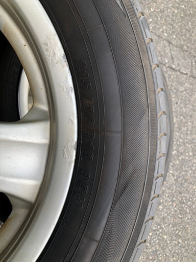 215/60R16ヨコハマブルーアースとアルミセット❗️