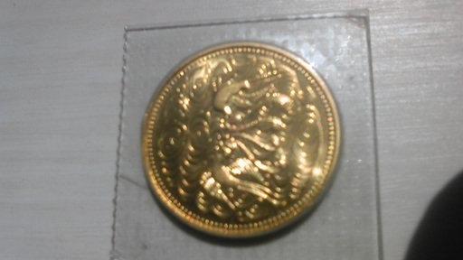 １０万円金貨と１万円銀貨　ケース入