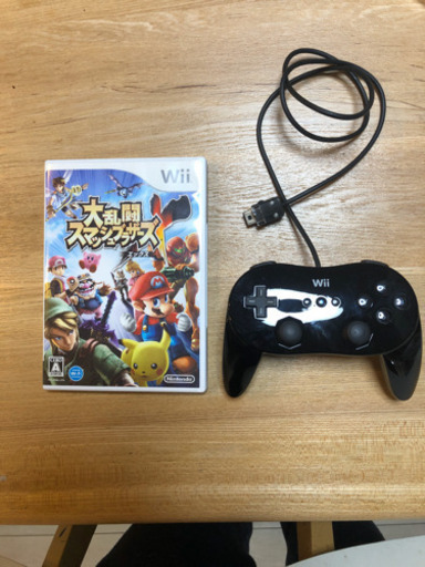 【Wii】大乱闘スマッシュブラザーズ　X  クラシックコントローラーPRO