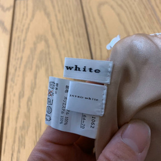 ロングスカート　美品　ジャイロホワイトの画像