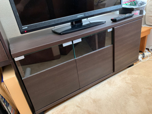 32型テレビ　テレビ台セット