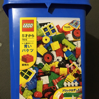 LEGO レゴ　青いバケツ