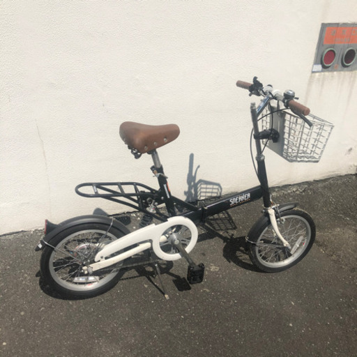 ブリヂストン　折りたたみ自転車　16インチ　サスペンション付き