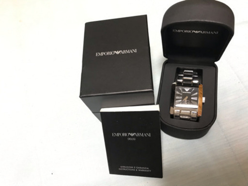 ARMANI 腕時計　値引き受付ます