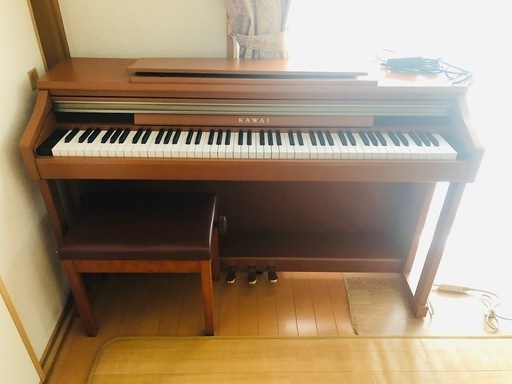 木製鍵盤 デジタルピアノ KAWAI CA18C 椅子付き 動作確認済
