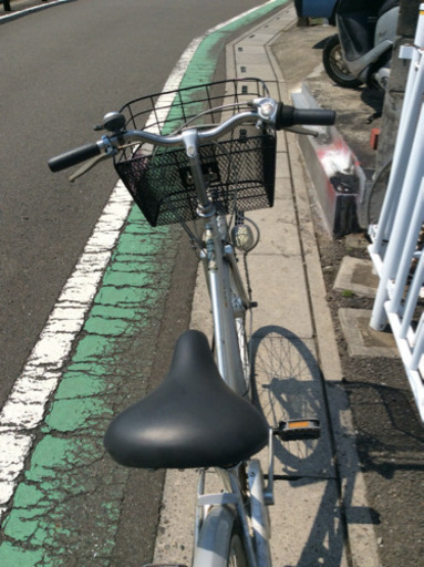 【中古自転車】26インチ  (シルバーメタリック) 内装3段