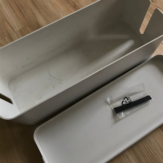 ブルーラウンジ　ケーブルボックス　白の画像