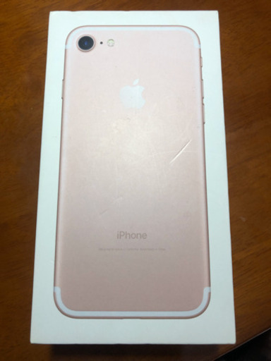 その他 iPhone7 128GB rose gold docomo