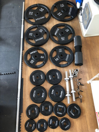 アイロテック  バーベルセット