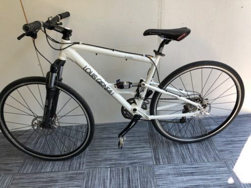 ?24万?ルイガノ?MTB.フルサス、簡単レバー、油圧ディスクブレーキ、綺麗、27段