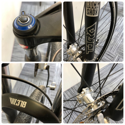 ?24万?ルイガノ?MTB.フルサス、簡単レバー、油圧ディスクブレーキ、綺麗、27段