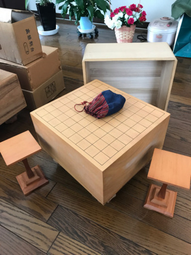 将棋台、駒台、駒のセット