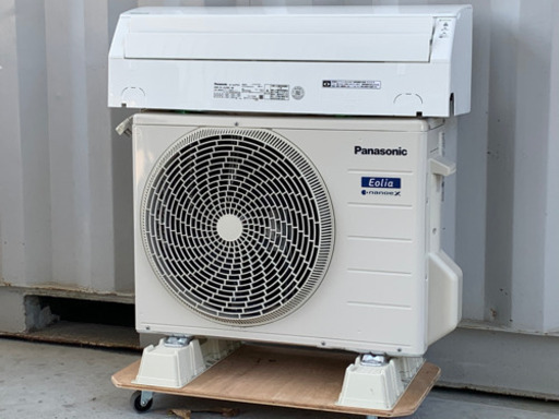 美品！パナソニック エアコン◇主に6畳◇18年製◇CS-J228C-W◆JA-0141