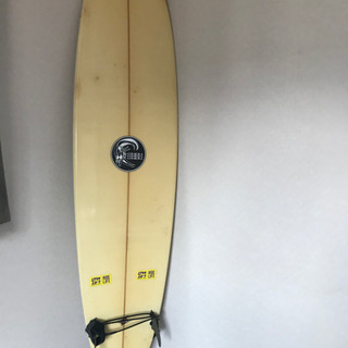 サーフボード　ファンボード 7.8 グローブ　ブーツ　リーシュスペア付の画像