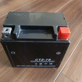 YUASA　YTZ-7S互換　バッテリー「ＣＴＺ－７Ｓ」　