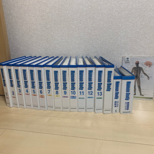 DeAGOSTINI Human Body全号 カラー人体解剖学　セット