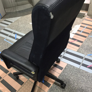 オフィス用チェア（ブラック）☆0円！の画像