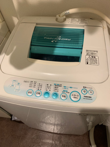 洗濯機 TOSHIBA 5.0Kg★お値下げ★