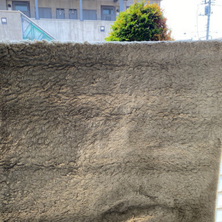 無印良品　ラグ   ブラウンベージュの画像