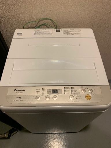 2019年購入美品！パナソニック製洗濯機◎NA-F50B12